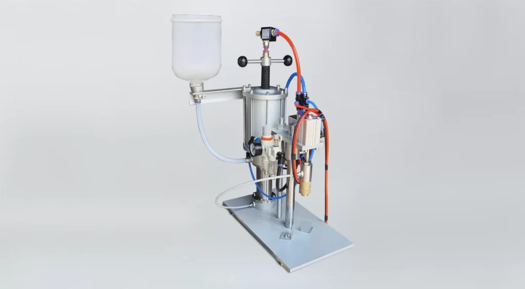 aerosol spray paint can filling machine